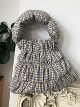 Load image into Gallery viewer, Pleated Gingham Cake Tiered Bag

