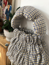Load image into Gallery viewer, Pleated Gingham Cake Tiered Bag
